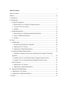 Tropical Applications of an Objective