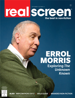 Errol Morris Explores the Unknown Known: Is a Distributor and the Life and Times of Donald Rumsfeld