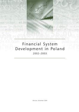 Financial System Development in Poland 2002–2003