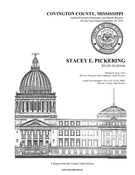 COVINGTON COUNTY, MISSISSIPPI Audited Financial Statements and Special Reports for the Year Ended September 30, 2010