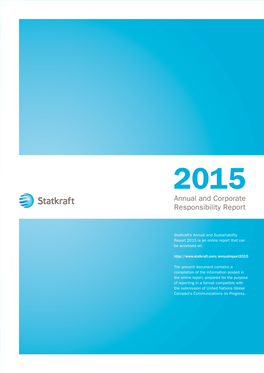 Annual and Corporate Responsibility Report