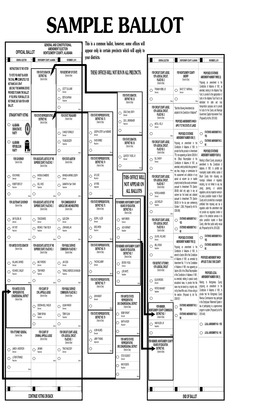 MONTGOMERY COUNTY, ALABAMA Appear Only in Certain Precincts Which Will Apply To