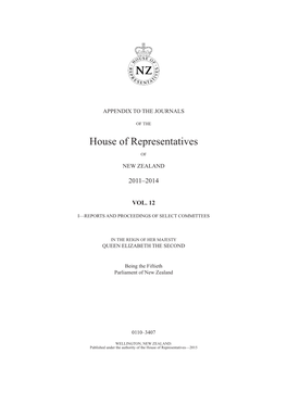 Volume 12 AJHR 50 Parliament.Pdf