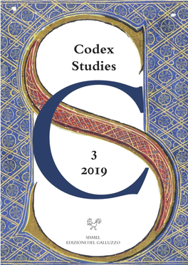 Codex Studies 3 2019