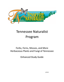 TNP Herbaceous Plants and Fungi Enhanced Study Guide 1 2019