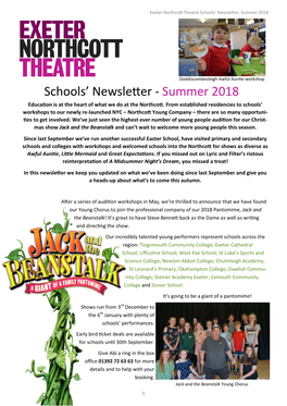 Schools' Newsletter