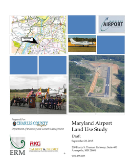 Maryland Airport Land Use Study