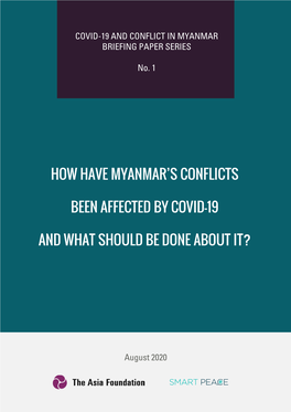 Myanmar's Conflicts