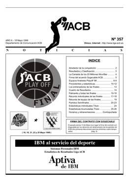 Nº 357 Departamento De Comunicación ACB Direcc