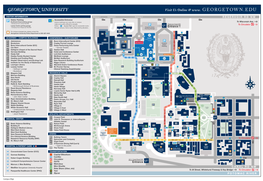 Georgetown University Printable Campus