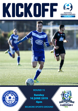 Sydney Olympic FC V Hakoah Sydney Cit East FC