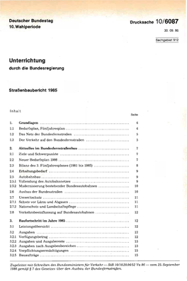 Unterrichtung Durch Die Bundesregierung