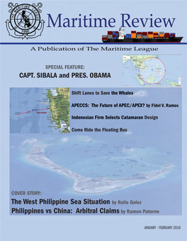 The West Philippine Sea Situation by Roilo Golez Philippines Vs China: Arbitral Claims by Ramon Paterno