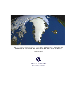 “Greenland Compliance with the ILO 169 and UNDRIP”