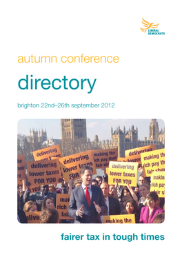 Directory Brighton 22Nd–26Th September 2012