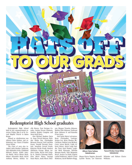 Redemptorist High School Graduates