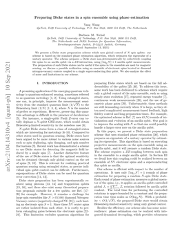 Arxiv:2104.14310V3 [Quant-Ph] 2 Jun 2021