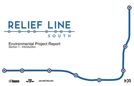 Relief Line South Environmental Project Report, Section 1 Introduction