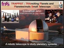 1. the TRAPPIST Survey of Bright Comets