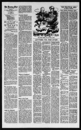 Fttenittfl Slaf of These Qualifications, He Has Been with Sunday Morning Edition a Popular and Respected Figure in Official by GOULD LINCOLN Circles in Washington