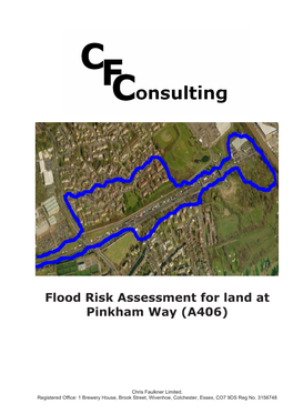 Flood Risk Assessment for Land at Pinkham Way (A406)