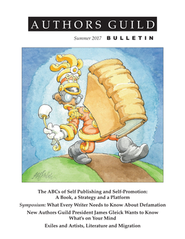 AUTHORS GUILD Summer 2017 BULLETIN