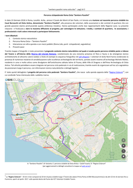 Sentiero Pasolini Roma Ostia.Doc” - Pag1 Di 2