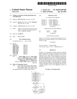 United States Patent (10 ) Patent No.: US 10,635,109 B2 Guo Et Al