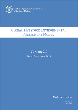 Global Livestock Environmental Assessment Model