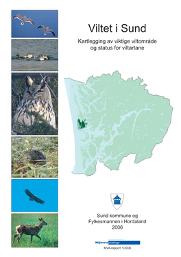 Viltet I Sund Kartlegging Av Viktige Viltområde Og Status for Viltartane