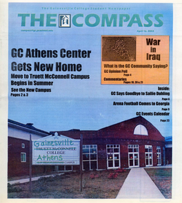 The Compass, April 16, 2003
