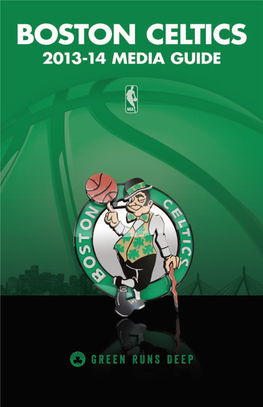 2013-14 BOSTON CELTICS Media Guide