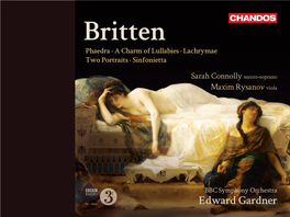 Benjamin Britten (1913 – 1976)