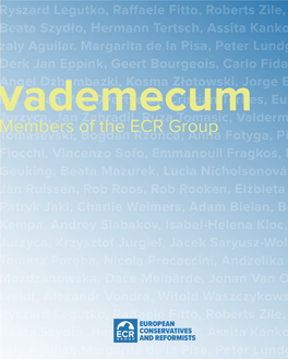 Members of the ECR Group