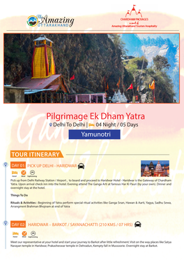 Yamunotri Dham Ex Delhi