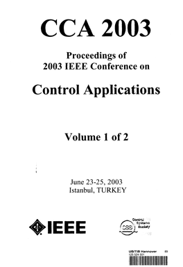 Control Applications