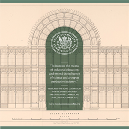 “To Increase the Means of Industrial Education and Extend the Influence of Science and Art Upon Productive Industry.”