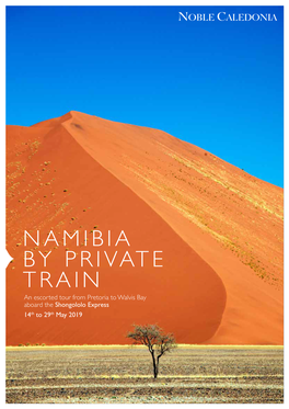 Namibia by Private Train