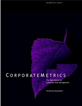 Corporate Metrics Technical Document