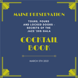 Cocktail Book