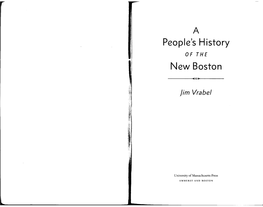 People's History New Boston