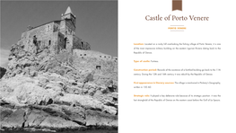 Castle of Porto Venere