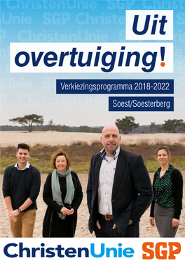 Verkiezingsprogramma 2018-2022 Soest/Soesterberg Harrie