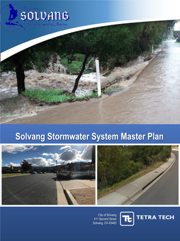 Solvang Stormwater Master Plan June 28, 2019