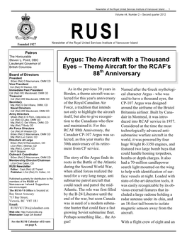 Argus: the Aircraft with a Thousand Eyes