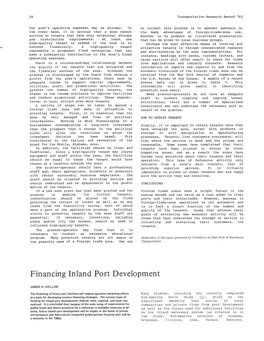 Financing Inland Port Development