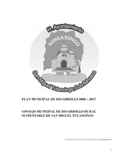 2017 Consejo Municipal De Desarrollo Rural