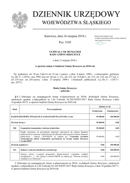 Uchwala Nr 282/XLI/2018 Z Dnia 13 Sierpnia 2018 R