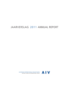 Jaarverslag 2011 Annual Report