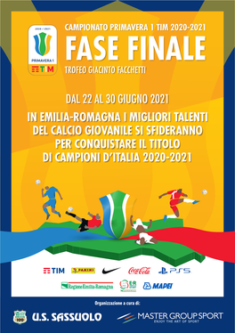 Fase Finale Trofeo Giacinto Facchetti